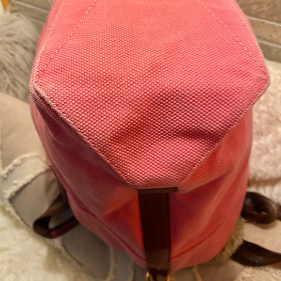 Coach Pink and Brown Leather Tote Bag - Picture 8 of 11